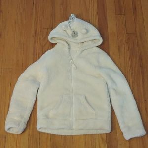 Fleece Unicorn Zipper Hoodie